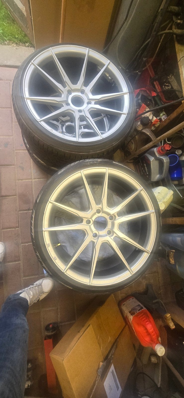 18 inch 5x114.3 velgen, Auto-onderdelen, Ophalen, 18 inch, Band(en)