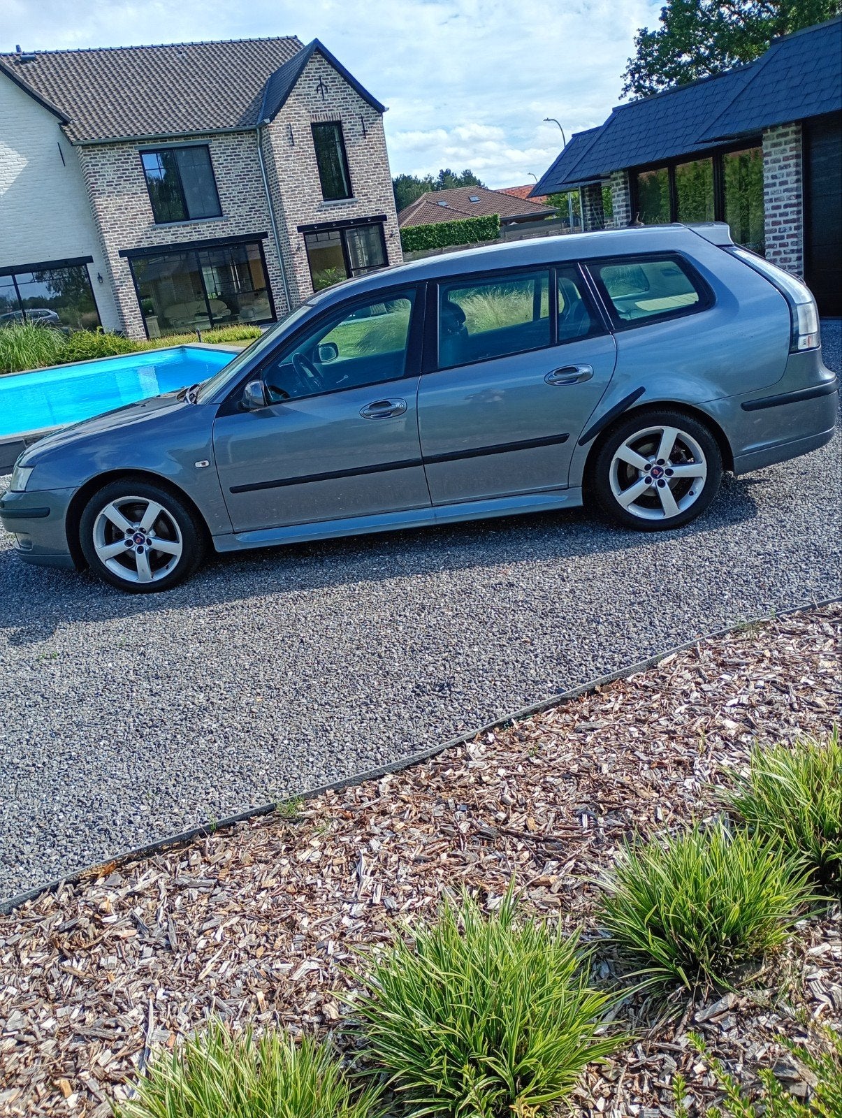 Saab 9-3 ,1.9 d break, 2008 ,169000 km ,full option, Autos, Saab, Cuir, Entreprise, Saab 9-3, Cruise Control