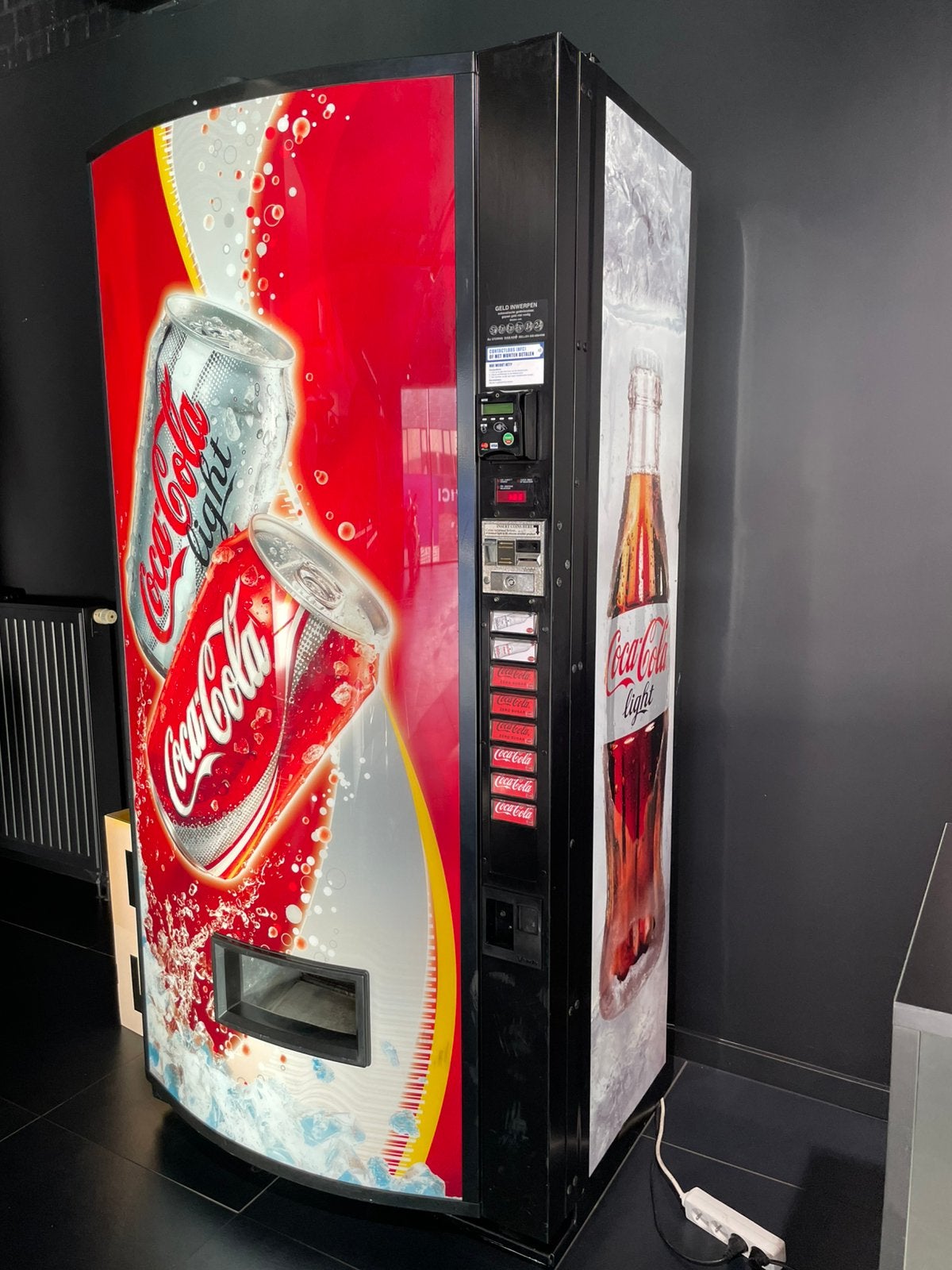 Coca-Cola frisdrankautomaat 33 cl – cash & kaartbetaling, Verzamelen, Ophalen, Gebruikt