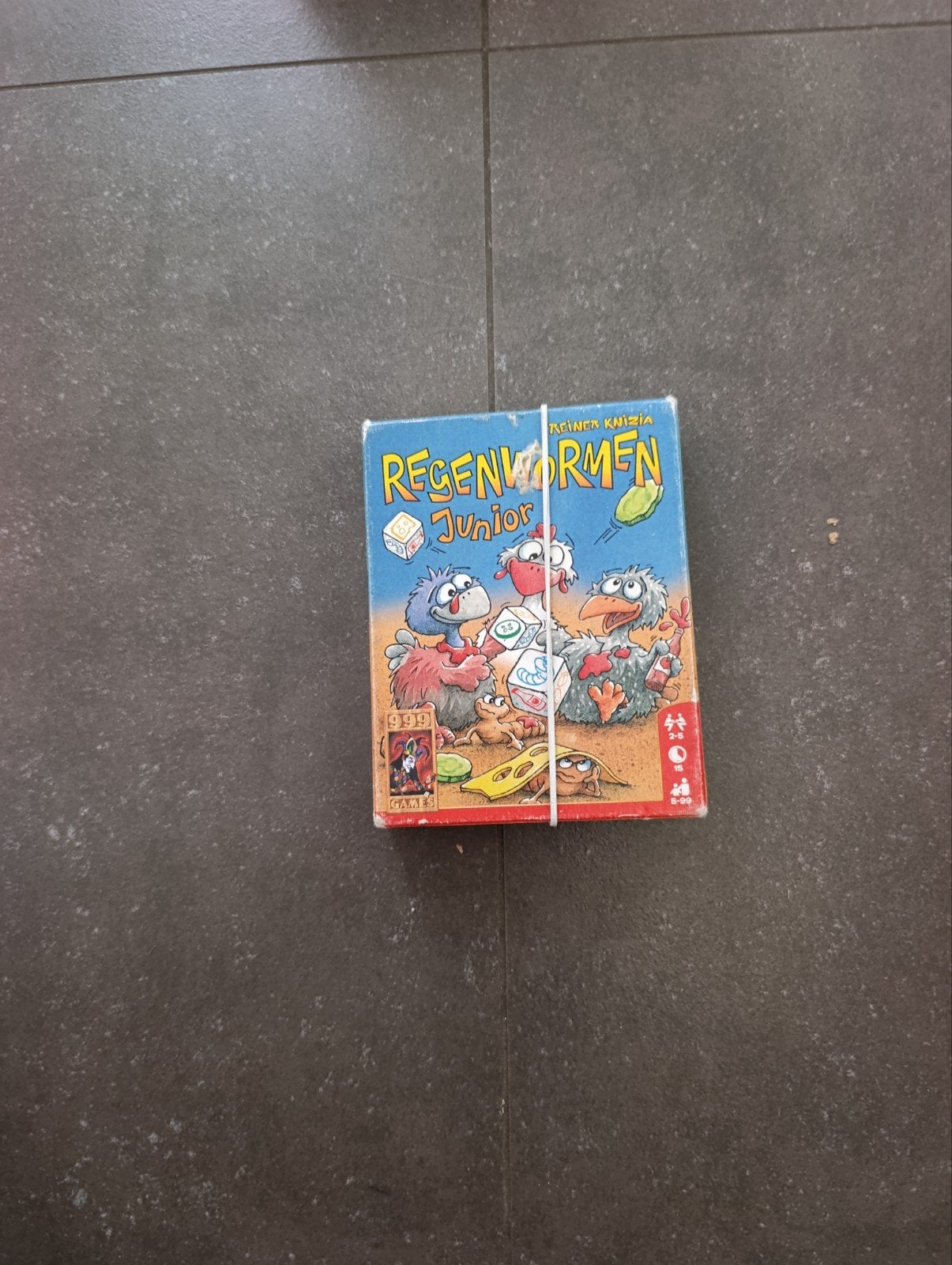 Regenwormen junior, Hobby en Vrije tijd, Ophalen