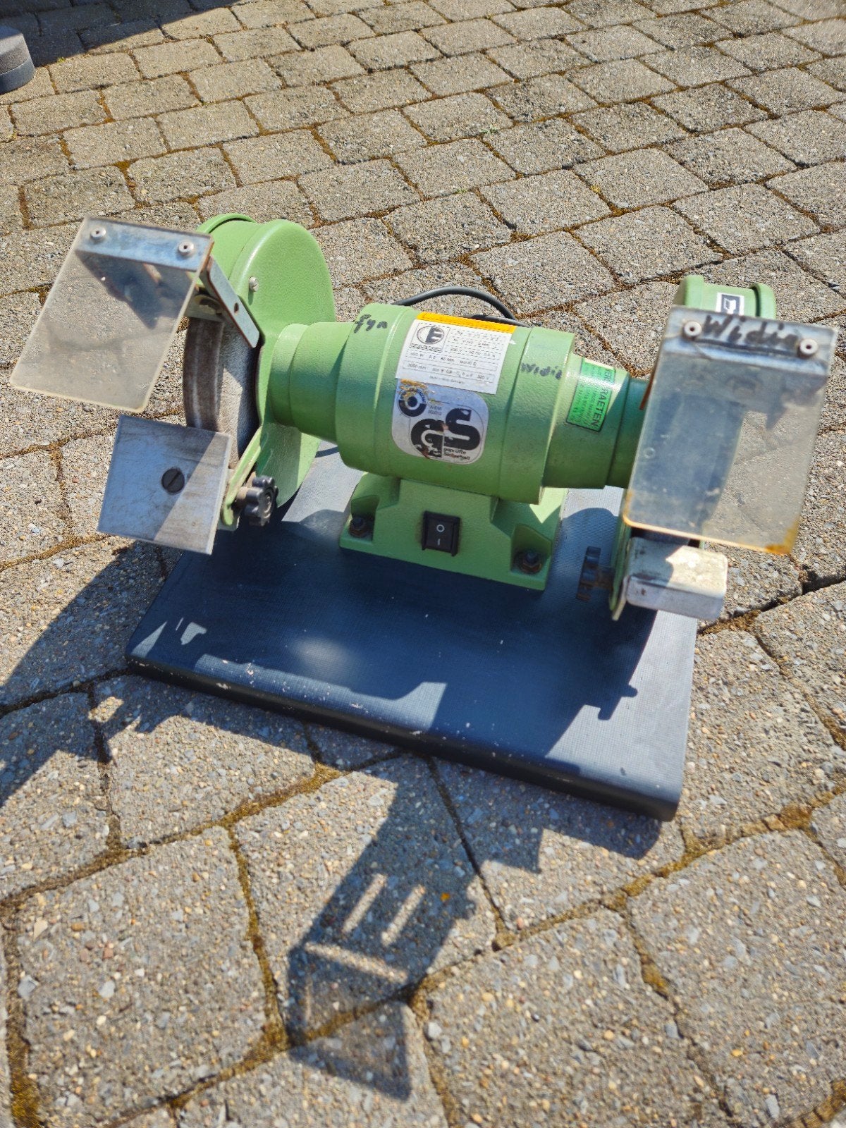 Rectifieuse, Bricolage & Construction, Outillage | Meuleuses, Enlèvement, Comme neuf, Moins de 700 watts, Banc de travail
