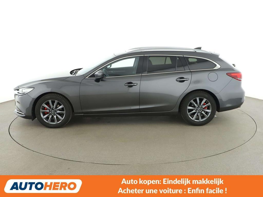 Mazda 6 2.5 Exclusive-Line (année de construction 2019), Autos, Cuir, Argent ou Gris, Achat, 143 kW