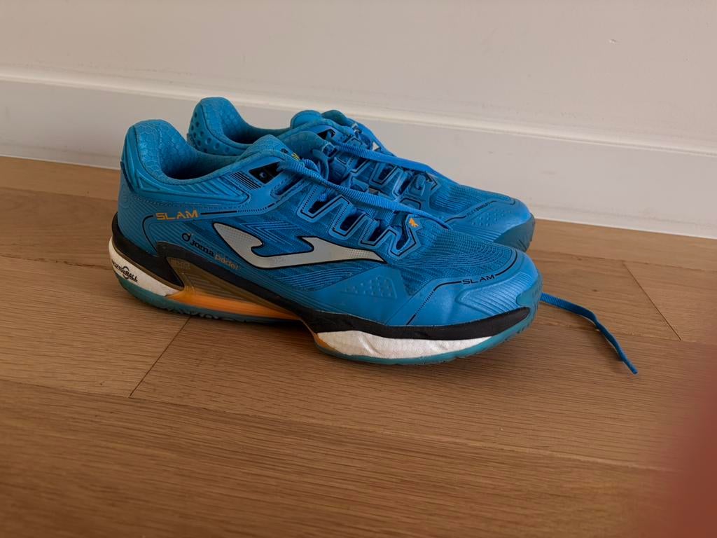 Joma padel slam 43,5 - als nieuw, Sports & Fitness, Padel, Enlèvement ou Envoi, Comme neuf, Chaussures de padel