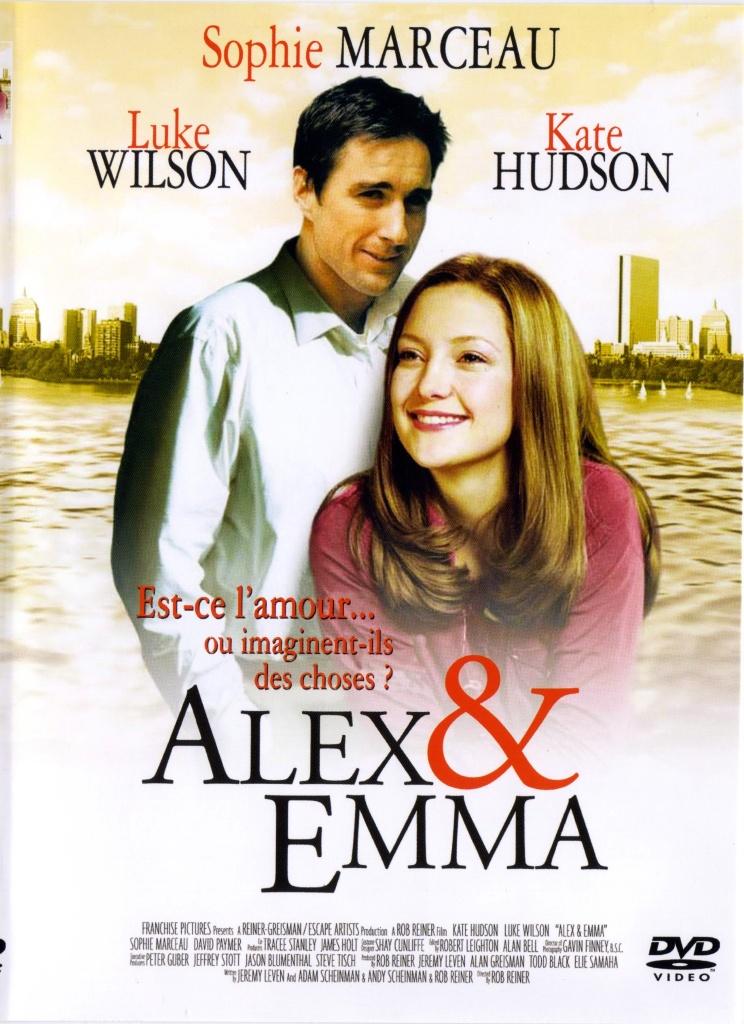 DVD " Alex & Emma", Cd's en Dvd's, Dvd's | Komedie, Ophalen of Verzenden, Zo goed als nieuw