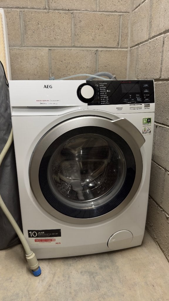 AEG Wasmachine, Ophalen, 1200 tot 1600 toeren, Gebruikt, Handwasprogramma