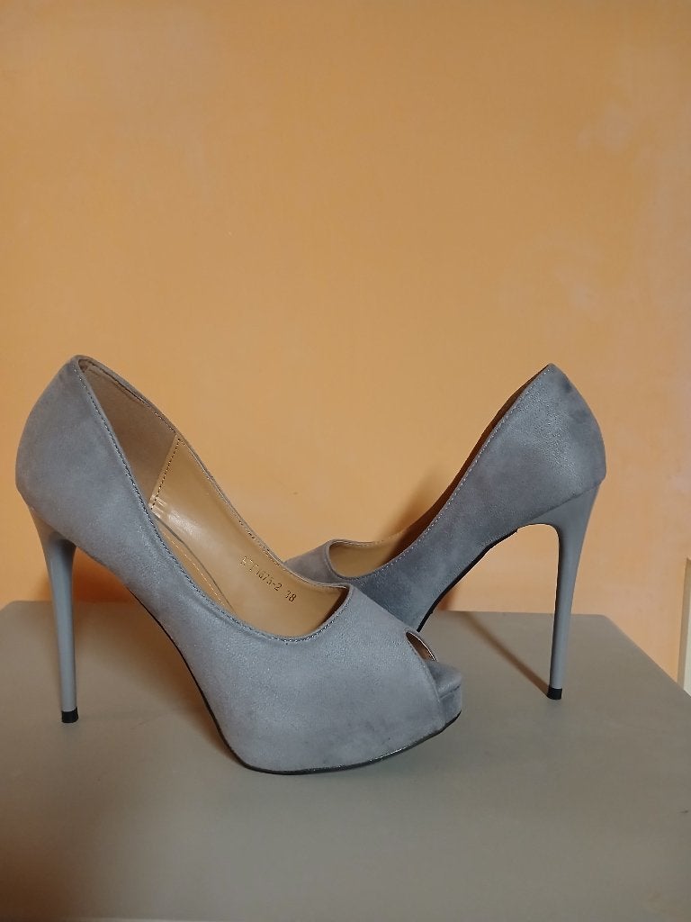 sexy pumps, Kleding | Dames, Pumps, Verzenden, Nieuw, Grijs