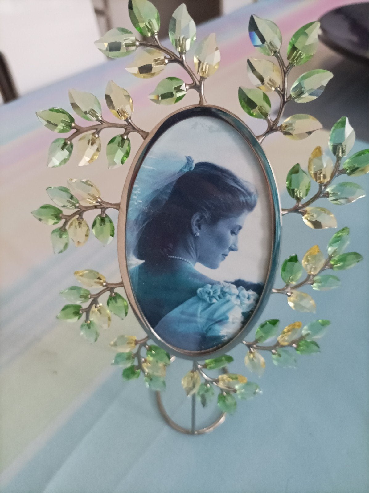 Cadre photo Swarovski, Antiquités & Art, Enlèvement ou Envoi