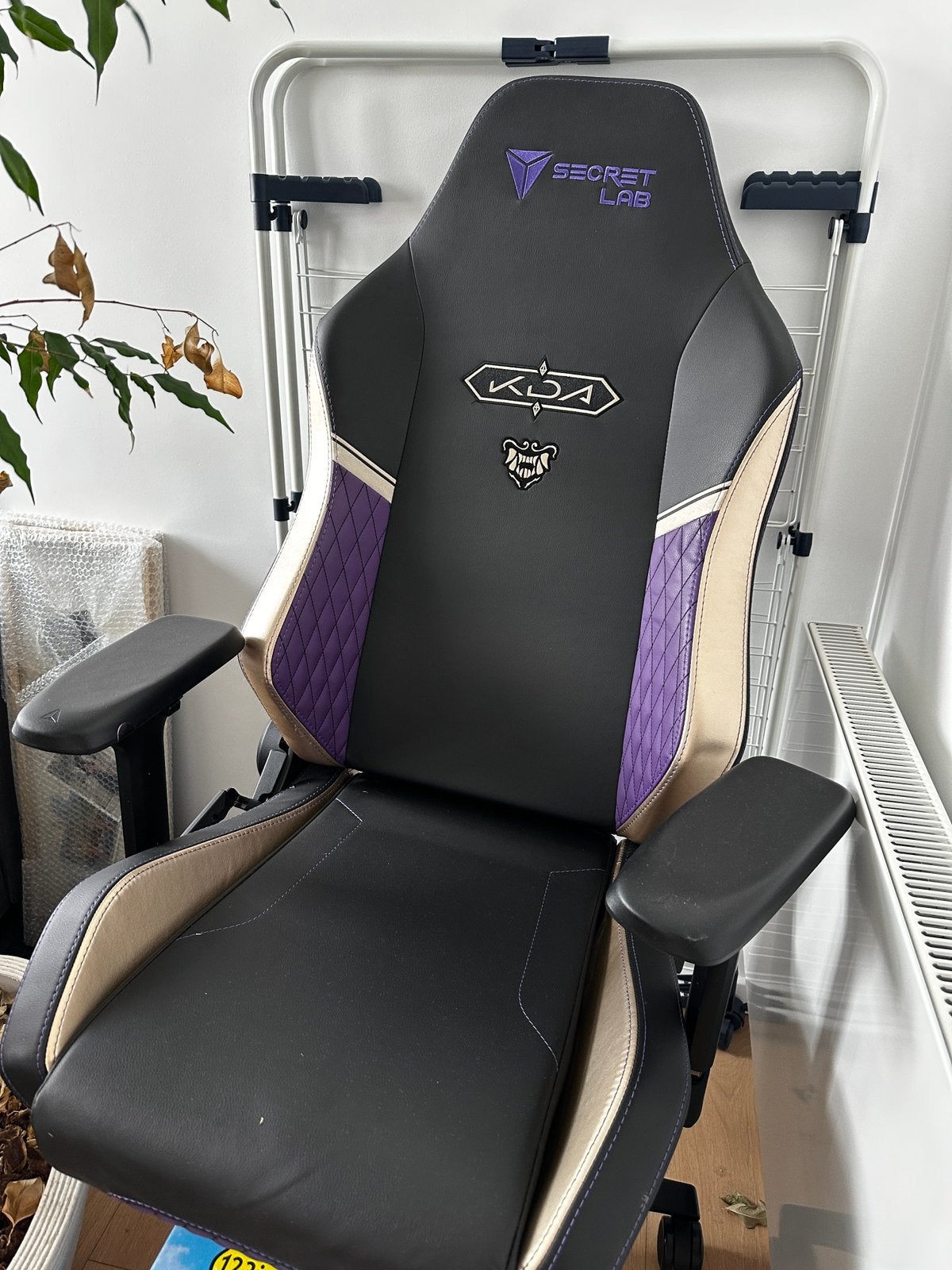 Secretlab KDA uitvoering 2019, Ophalen, Gebruikt, Zwart, Gaming bureaustoel