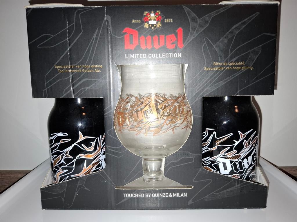 Duvel touched by Quinze & Milan, Ophalen