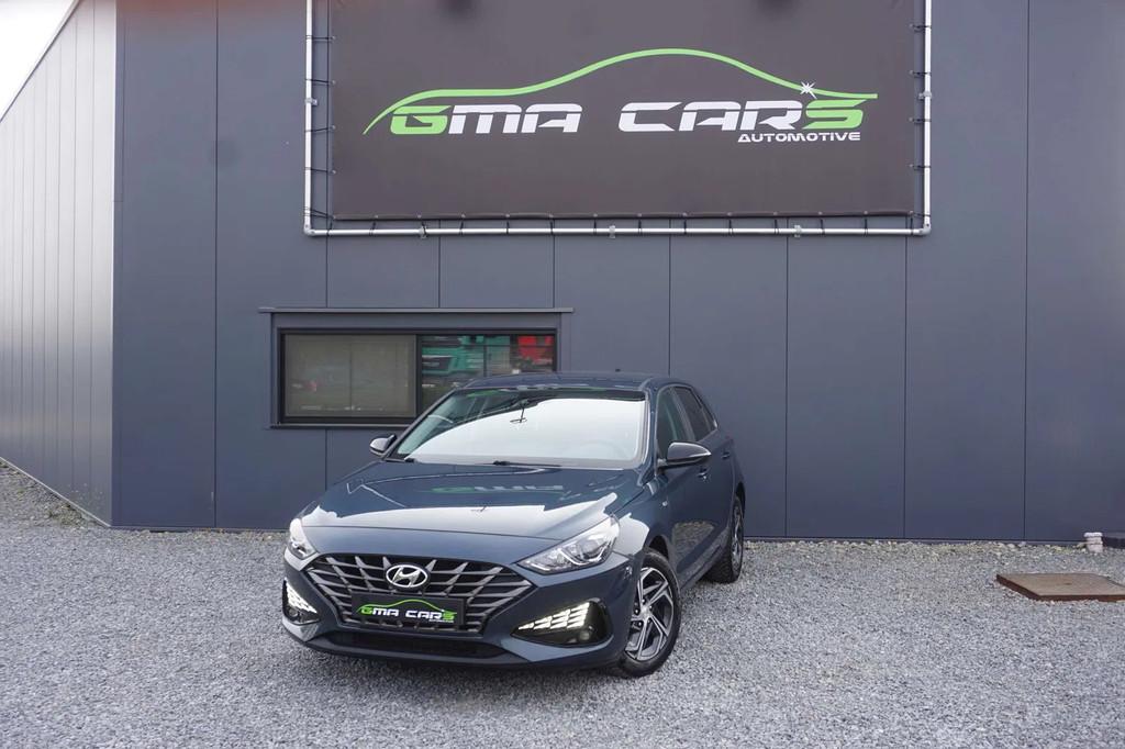 Hyundai i30 i30 1.5 T-GDi MHEV Aut.-Navi-Camera-Airco-Garant, Automaat, Stof, Gebruikt, 4 cilinders