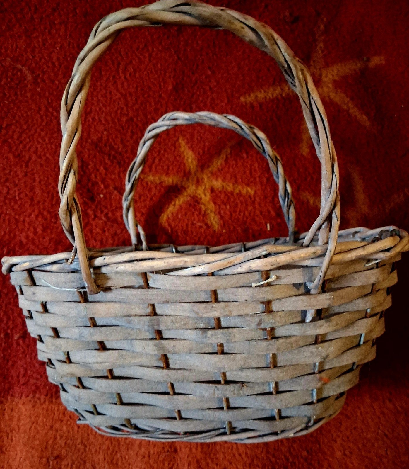 Panier osier pour fleurs ou autres, Enlèvement, Osier, Panier