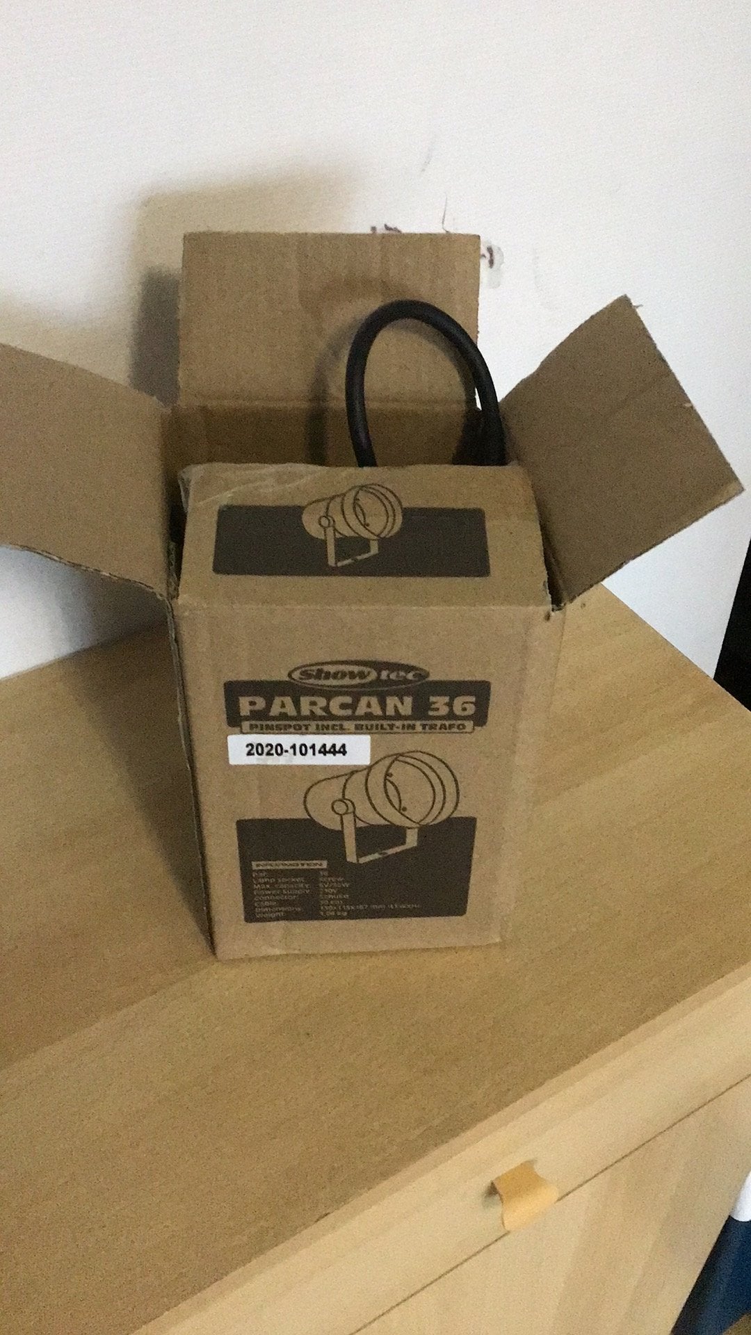 Showtec parcan 36 puntspots zonder lamp, Ophalen of Verzenden, Nieuw, Licht