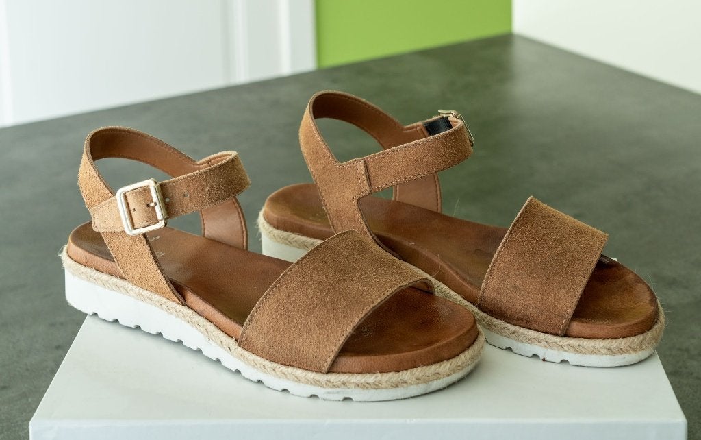 Chaussures (sandales),marque E(x)it, taille 36, comme neuves, Vêtements | Femmes, Chaussures, Comme neuf, Sandales et Mûles, Brun