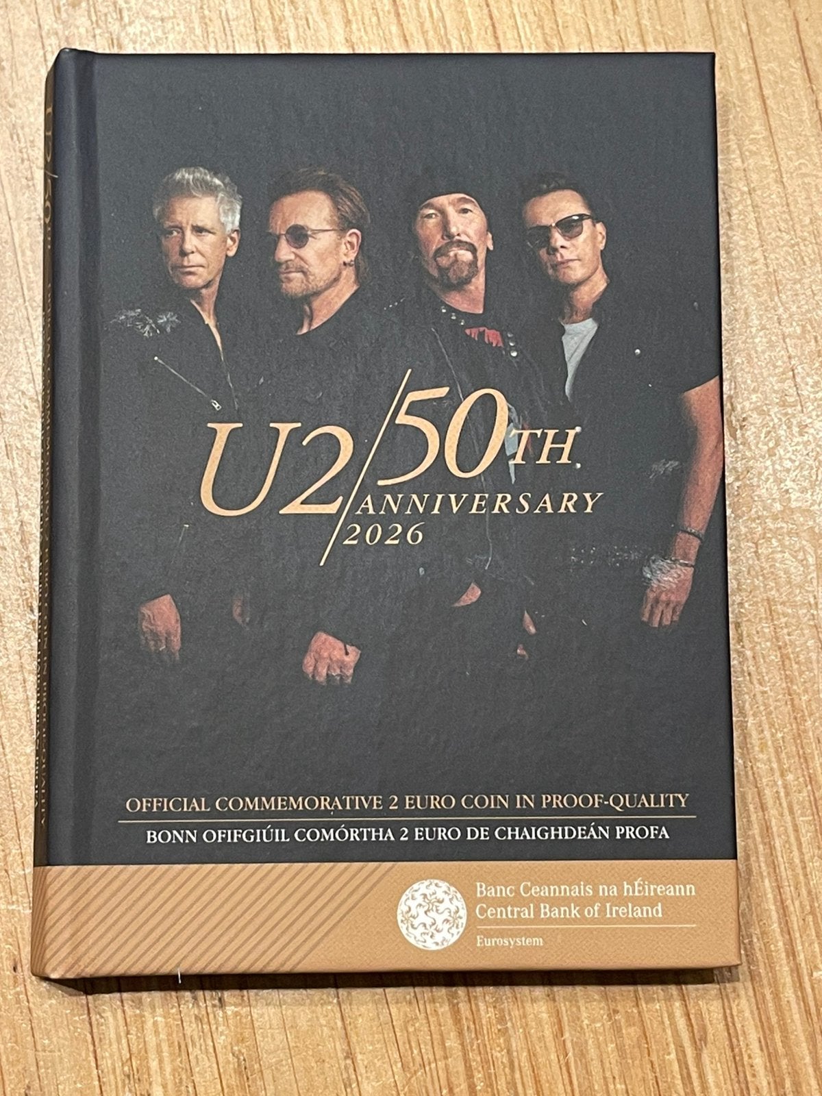 Proof 2€ munt Ierland U2 2026, Ophalen, Ierland, 2 euro, Losse munt