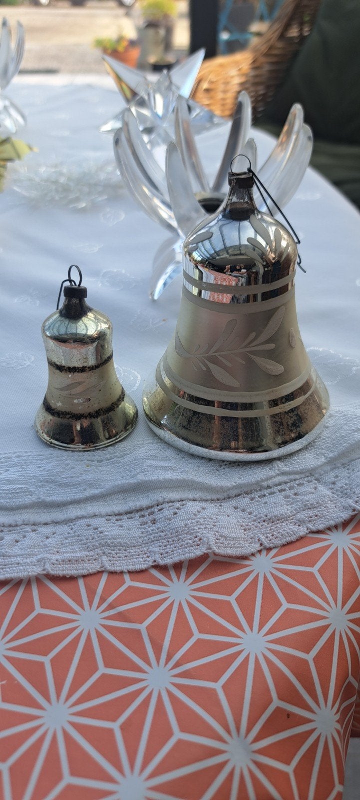 Grande cloche ornement Noël, Enlèvement ou Envoi