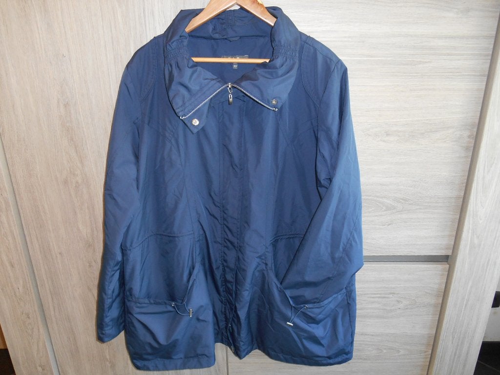 blauwe zomerjas maat 50, Kleding | Dames, Ophalen of Verzenden, Zo goed als nieuw, Maat 46/48 (XL) of groter, Blauw