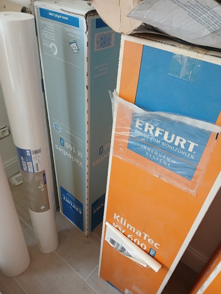 Papier peint polaire Erfurt, Enlèvement, Blanc