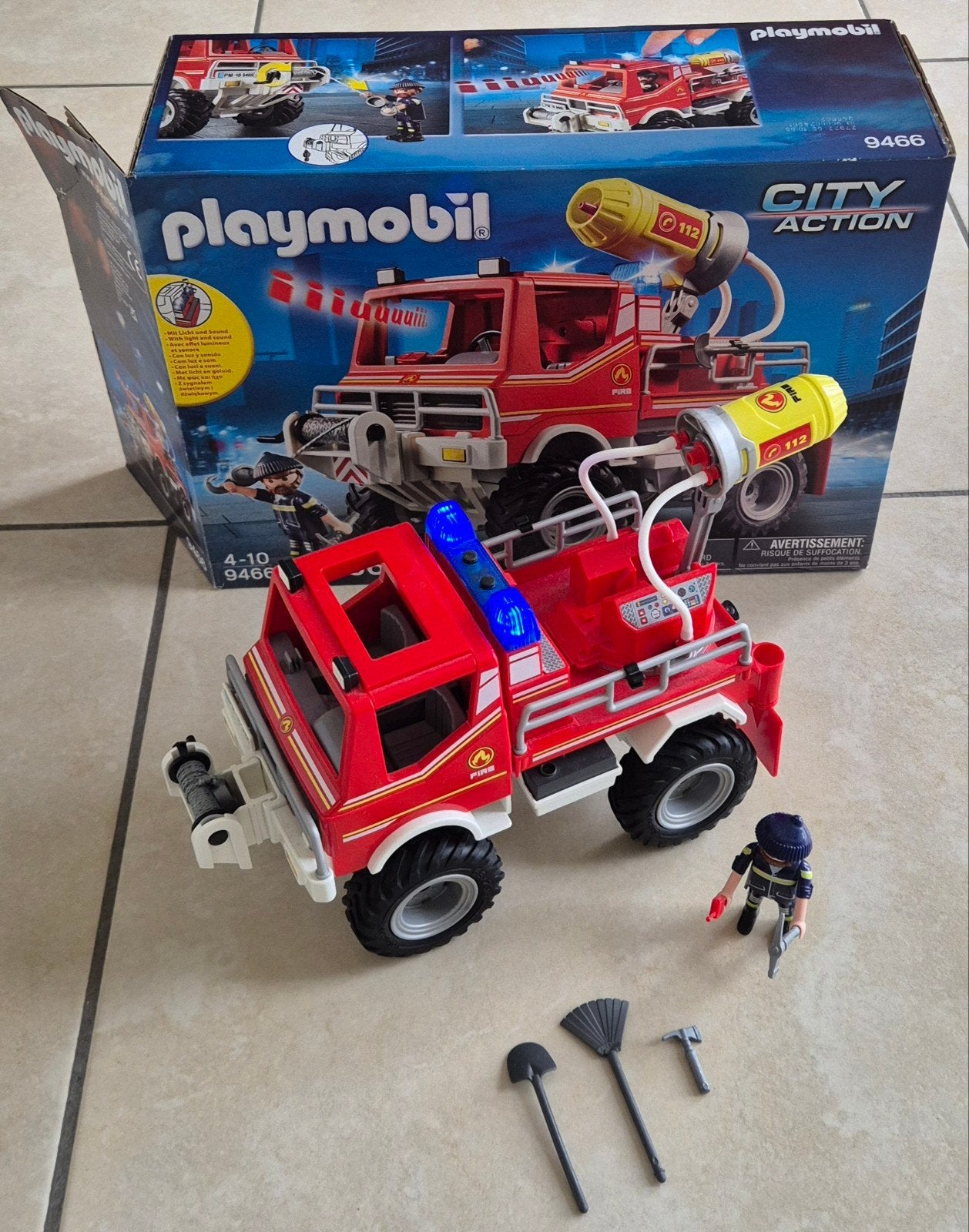 Playmobil 9466, Enlèvement, City action