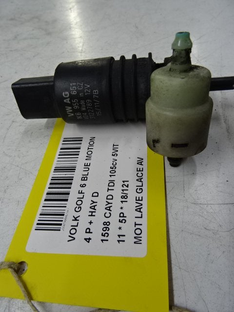 LAVE-GLACE POMPE AVANT Volkswagen Golf VI (5K1) (1K6955651), Utilisé, Volkswagen