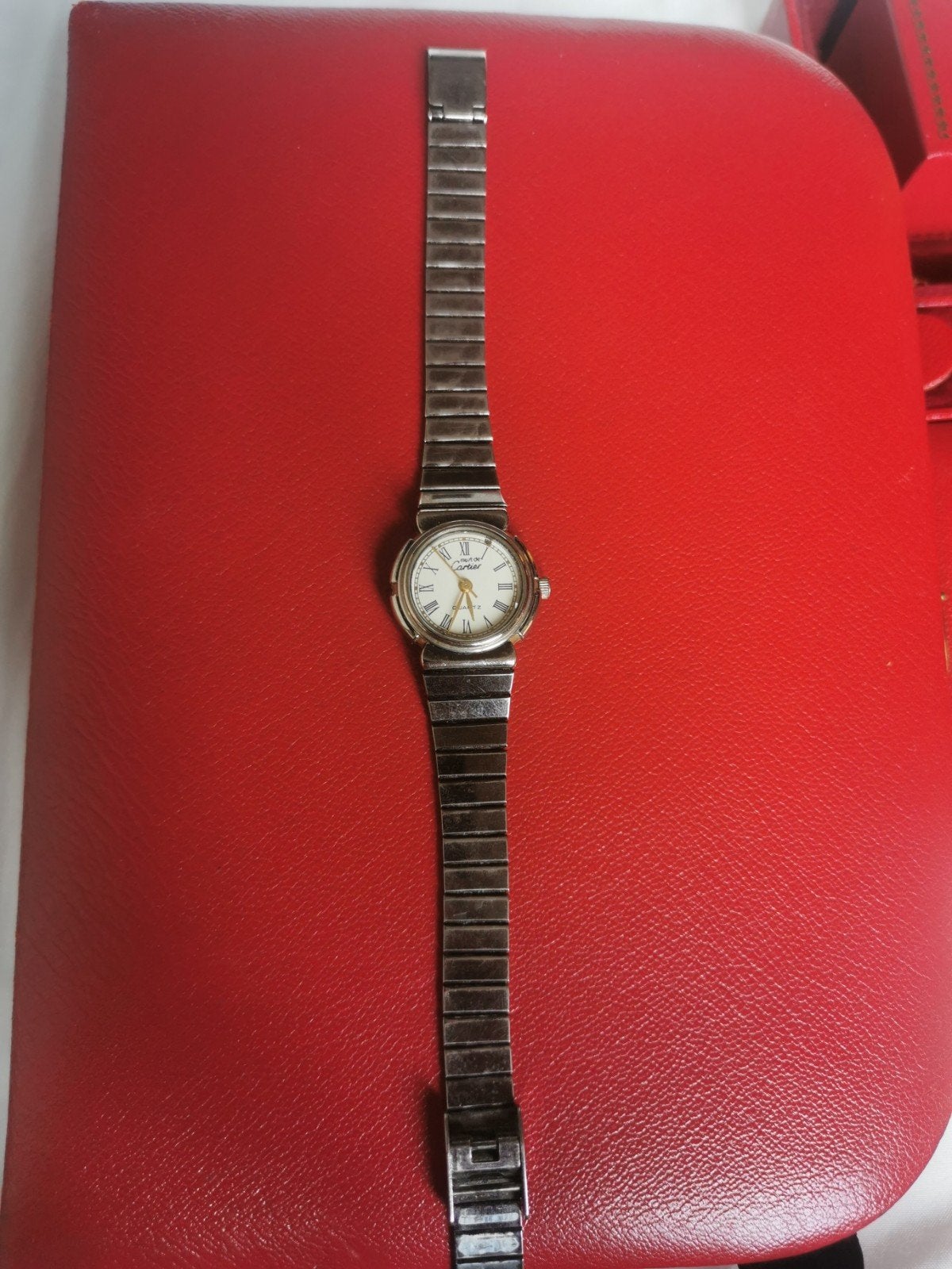 Must de Cartier Quartz – Argent 925 Plaqué Or 20 Mic, Bijoux, Sacs & Beauté, Enlèvement, Or, Or