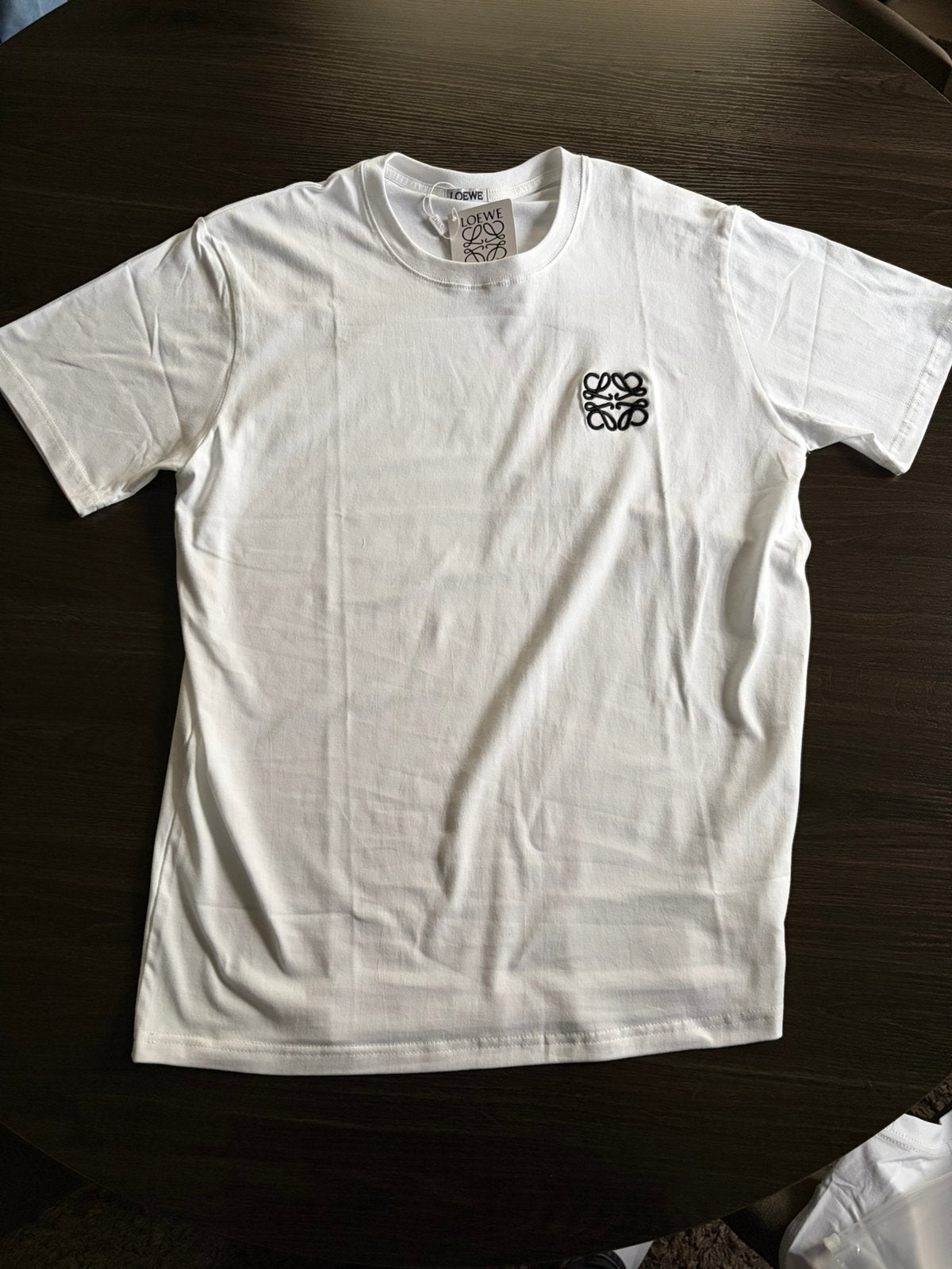 Loewe shirt maat L wit nieuw, Ophalen of Verzenden, Zo goed als nieuw, Maat 52/54 (L), Wit