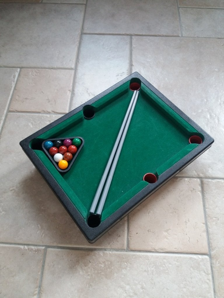 Jeu de billard sur table, Enlèvement
