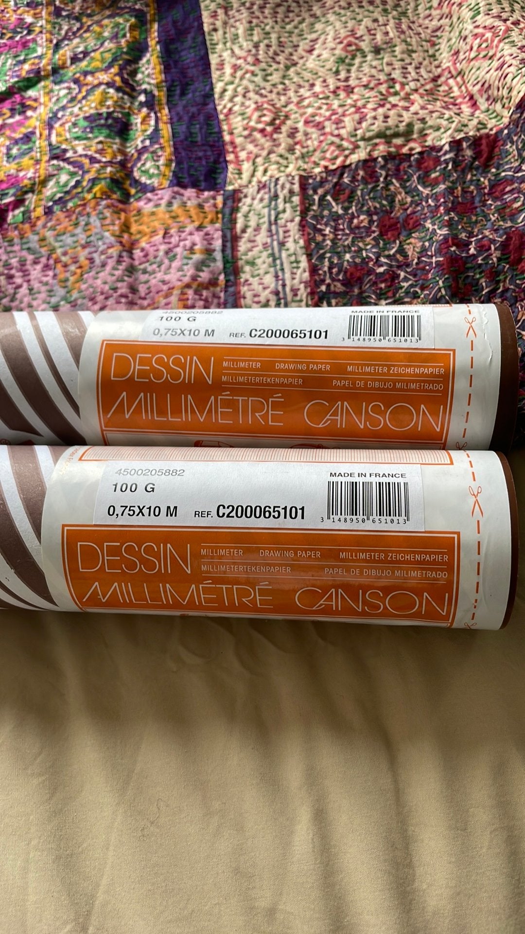 Papier à dessin millimétré Canson, Enlèvement, Neuf, Art et Création
