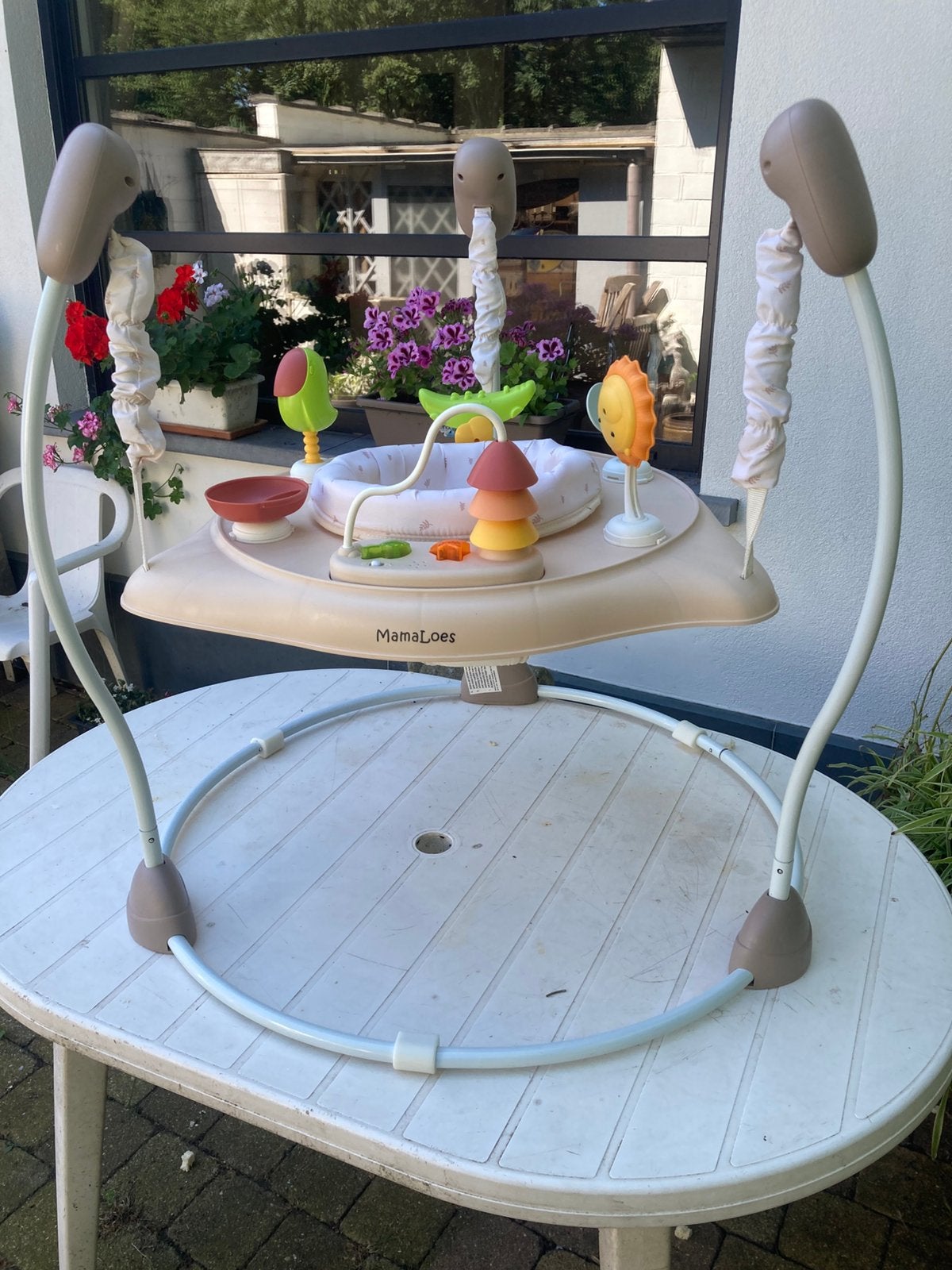 Mamaloes jumper baby bouncer, Kinderen en Baby's, Ophalen, Zo goed als nieuw, Verstelbaar