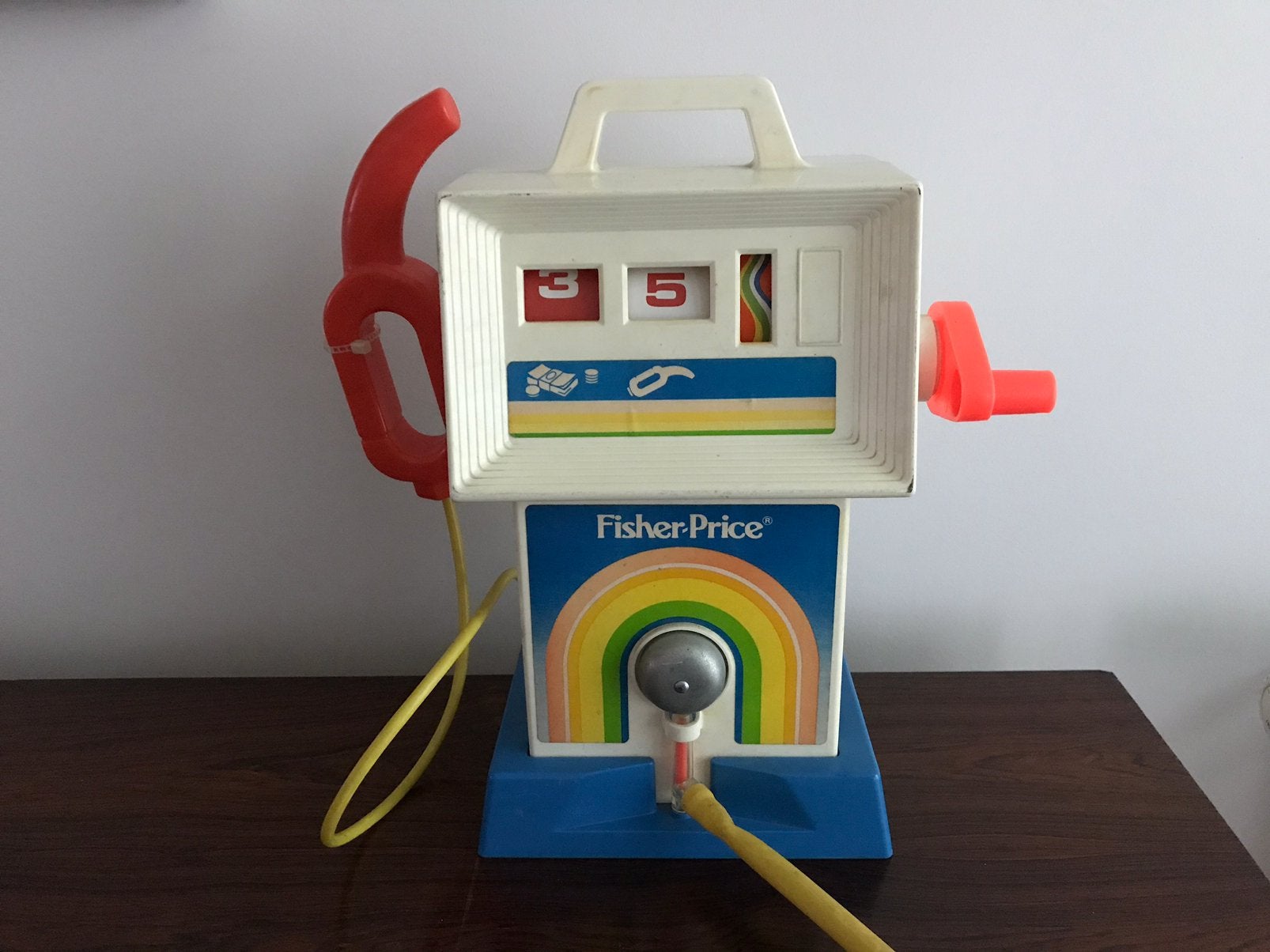 Fisher Price retro vintage benzine pomp benzinepomp 984 1983, Kinderen en Baby's, Ophalen of Verzenden, Gebruikt, Overige typen