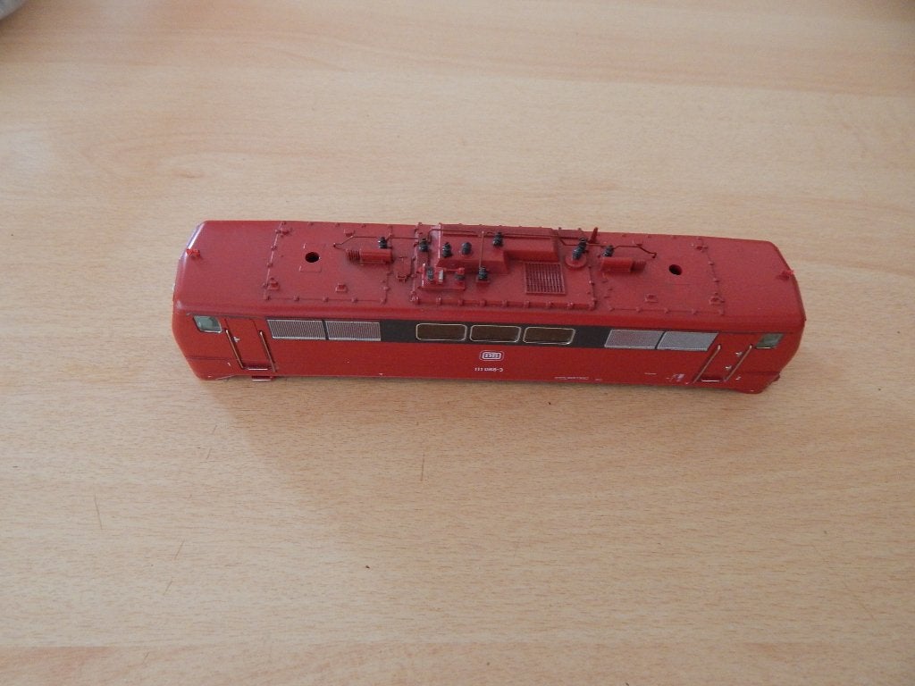 Corrosserie nue Märklin BR111 Db rouge, Enlèvement ou Envoi, Courant alternatif, Utilisé, Set de Trains