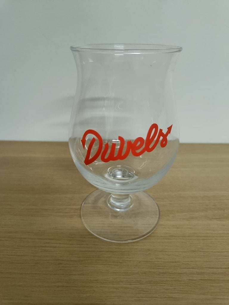 Duvel Duvels glas WK 2018, Verzamelen, Ophalen, Zo goed als nieuw, Bierglas