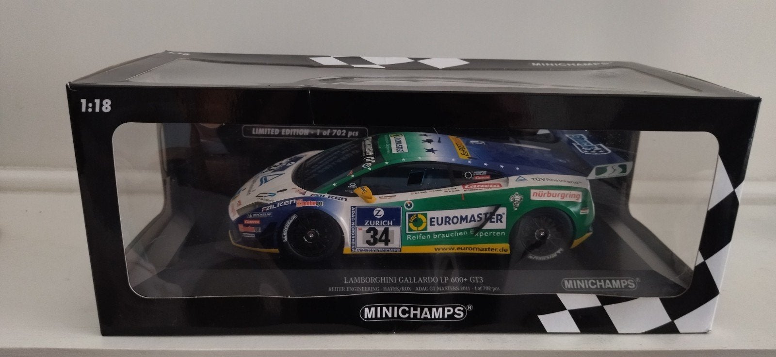 Lamborghini Minichamps limited edition, Ophalen of Verzenden, MiniChamps