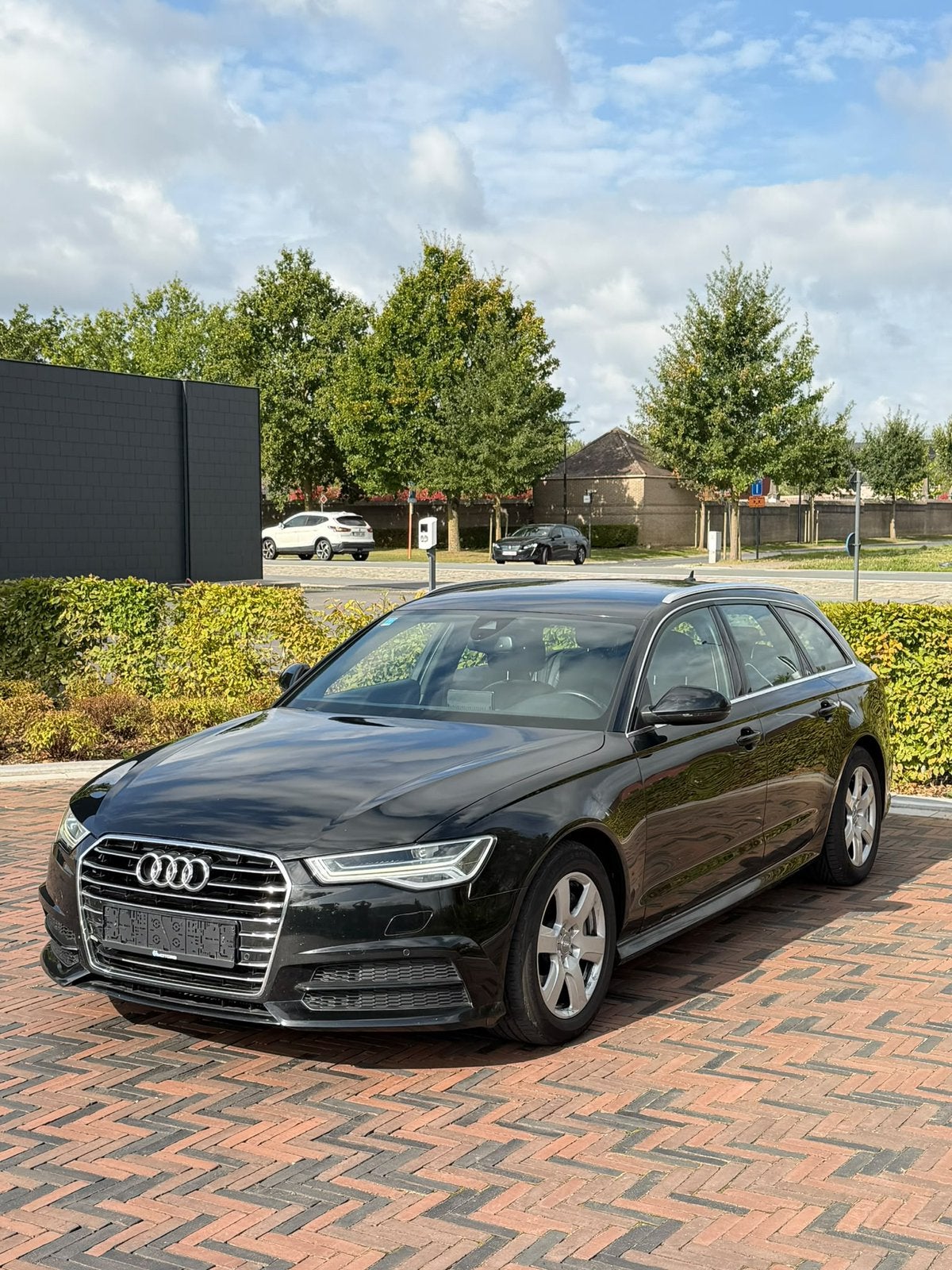 AUDI A6 AVANT / 3.0 DIESEL - V6! / EURO 6d! / GEKEURD VVK!, Auto's, Automaat, Dealer onderhouden, Zwart, Leder