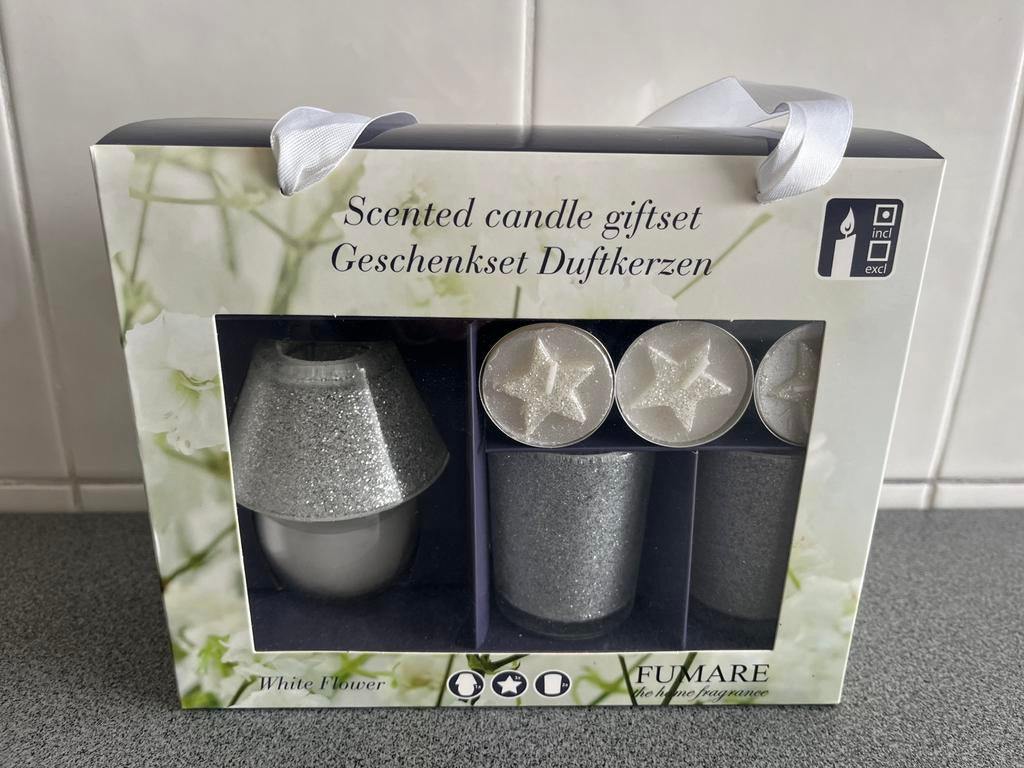 Geschenkset met geurkaarsen, Ophalen of Verzenden, Nieuw