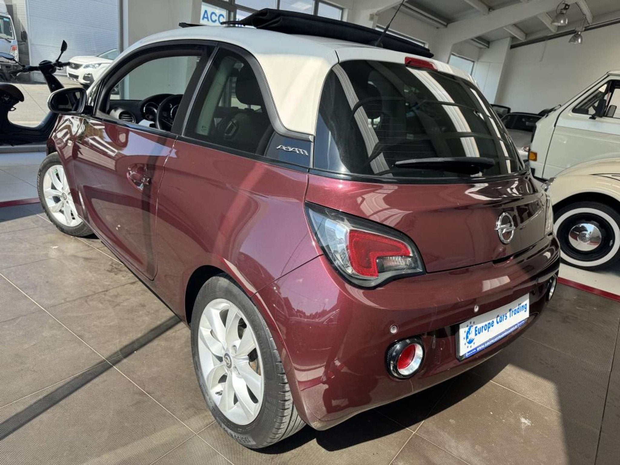 Opel ADAM SWING TOP 1.2 69CH CAB CABRIO CABRIOLET 1ER MAIN C, Autos, Opel, Entreprise, Autres couleurs, Tissu, 1229 cm³