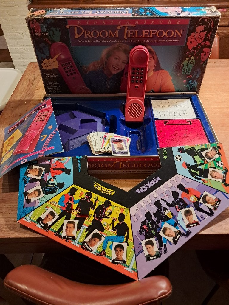 Vintage spel DROOMTELEFOON, Ophalen of Verzenden, Gebruikt