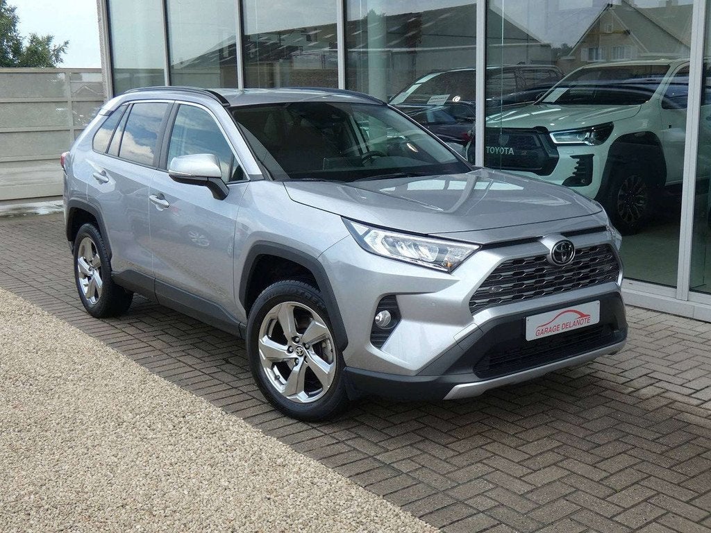 Toyota RAV4 Benzine *2000kg sleepvermogen* Belgische wagen +, Autos, Toyota, Argent ou Gris, Achat, 140 g/km, Euro 6