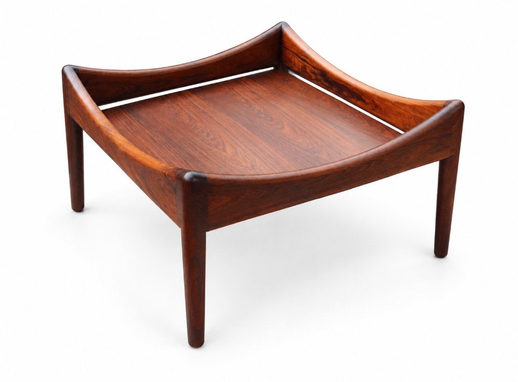 MODUS SIDE TABLE BY KRISTIAN VEDEL SØREN WILLADSEN, 1960S, Enlèvement, Table, Bois