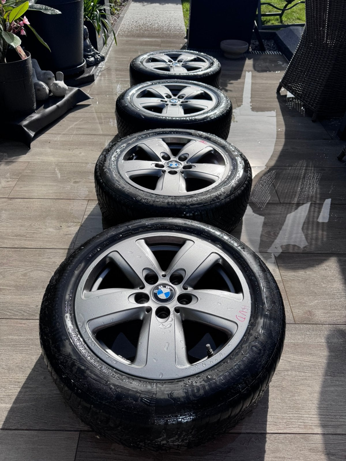 Jantes en alliage BMW, 16 pouces, Pneus et Jantes, 4 Saisons, 16 pouces, 205 mm