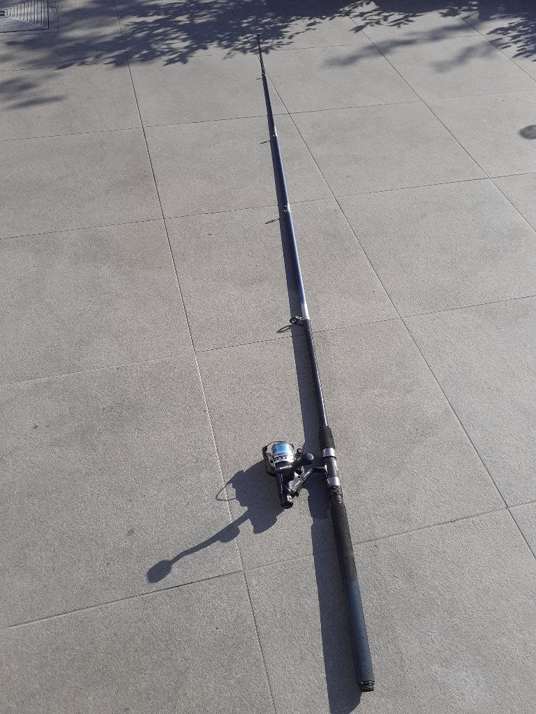 telescopische hengel shakespeare zeta 300, Watersport en Boten, Hengelsport | Algemeen, Ophalen