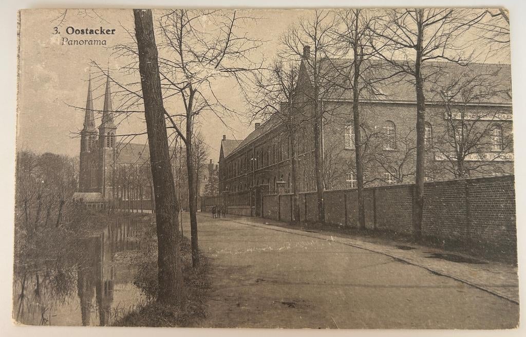 Postkaart Oostakker (Oostacker) - Oost-Vlaanderen, Envoi, 1920 à 1940, Affranchie, Flandre Orientale
