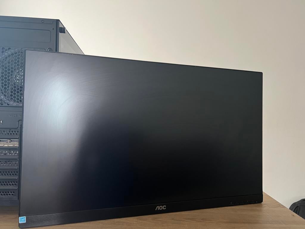 MONITEUR AOC 24P1 — 24 pouces, TV, Hi-fi & Vidéo, Télévisions, Comme neuf, LED, Enlèvement ou Envoi