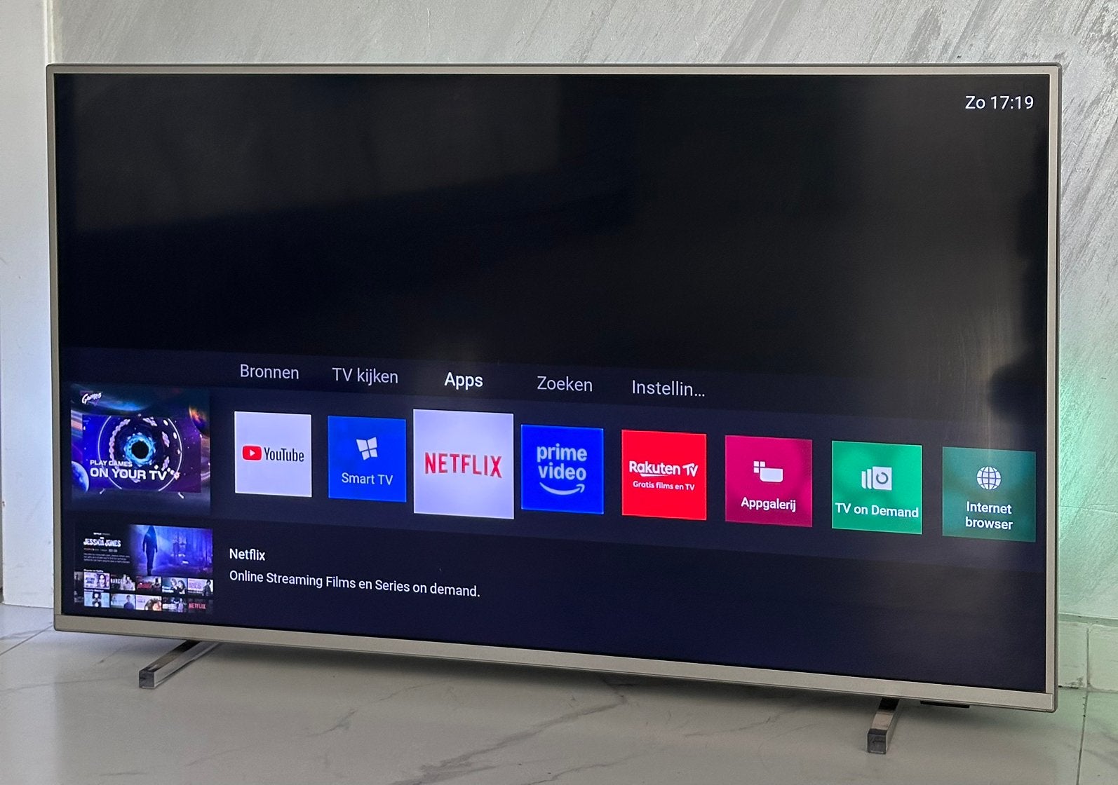 Philips - Téléviseur intelligent - 50” - 4K - Parfait état, TV, Hi-fi & Vidéo, Télévisions, Comme neuf, LED, 100 cm ou plus, 4k (UHD)