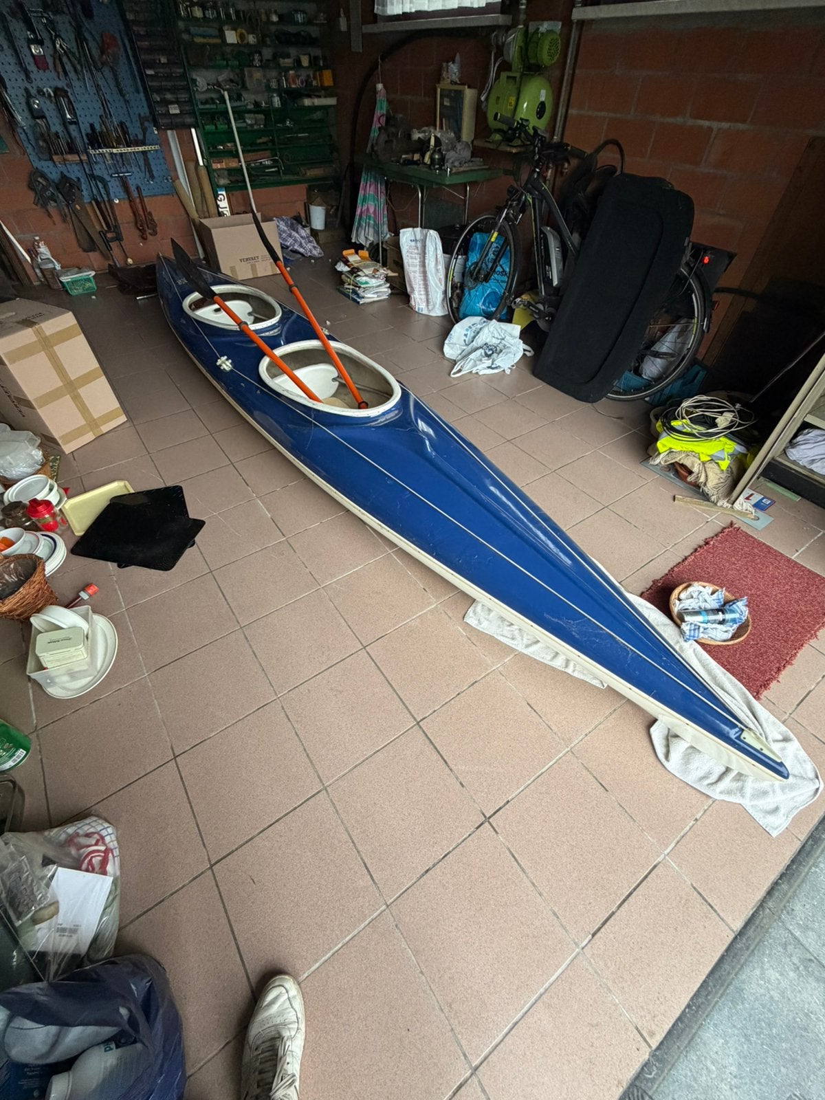 Kajak, Watersport en Boten, Ophalen, Gebruikt, 2-persoons