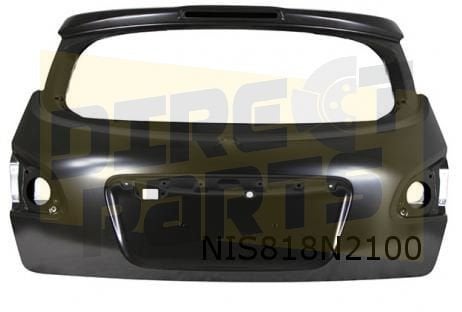 Nissan Qashqai achterklep (bij camera) (versie Acenta / Tekn, Neuf, Arrière, -, Haillon arrière