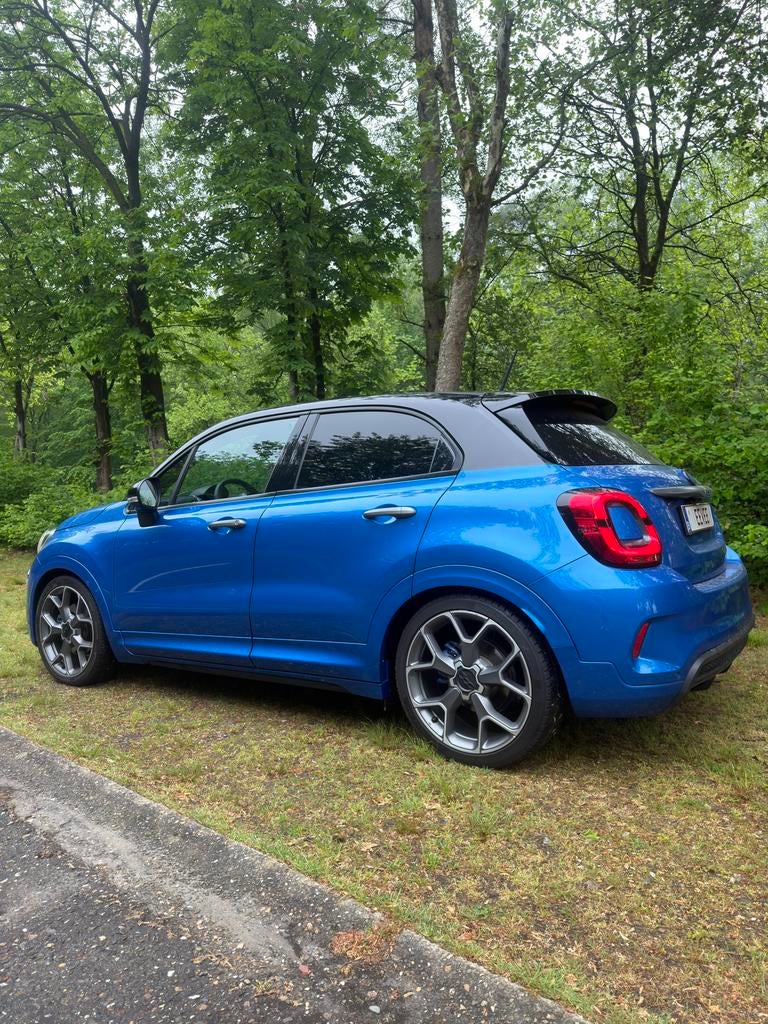 Fiat 500x 1,3 Firefly SPORT DCT 150 PK, Autos, Fiat, Cuir, Achat, 110 kW, Noir
