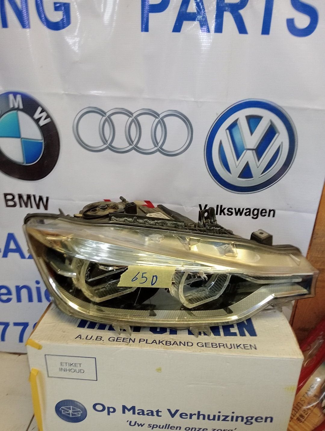 BMW 3 SERIE F30 F31 LCI FULL LED KOPLAMP 7214796, Gebruikt, -, -, Ophalen of Verzenden