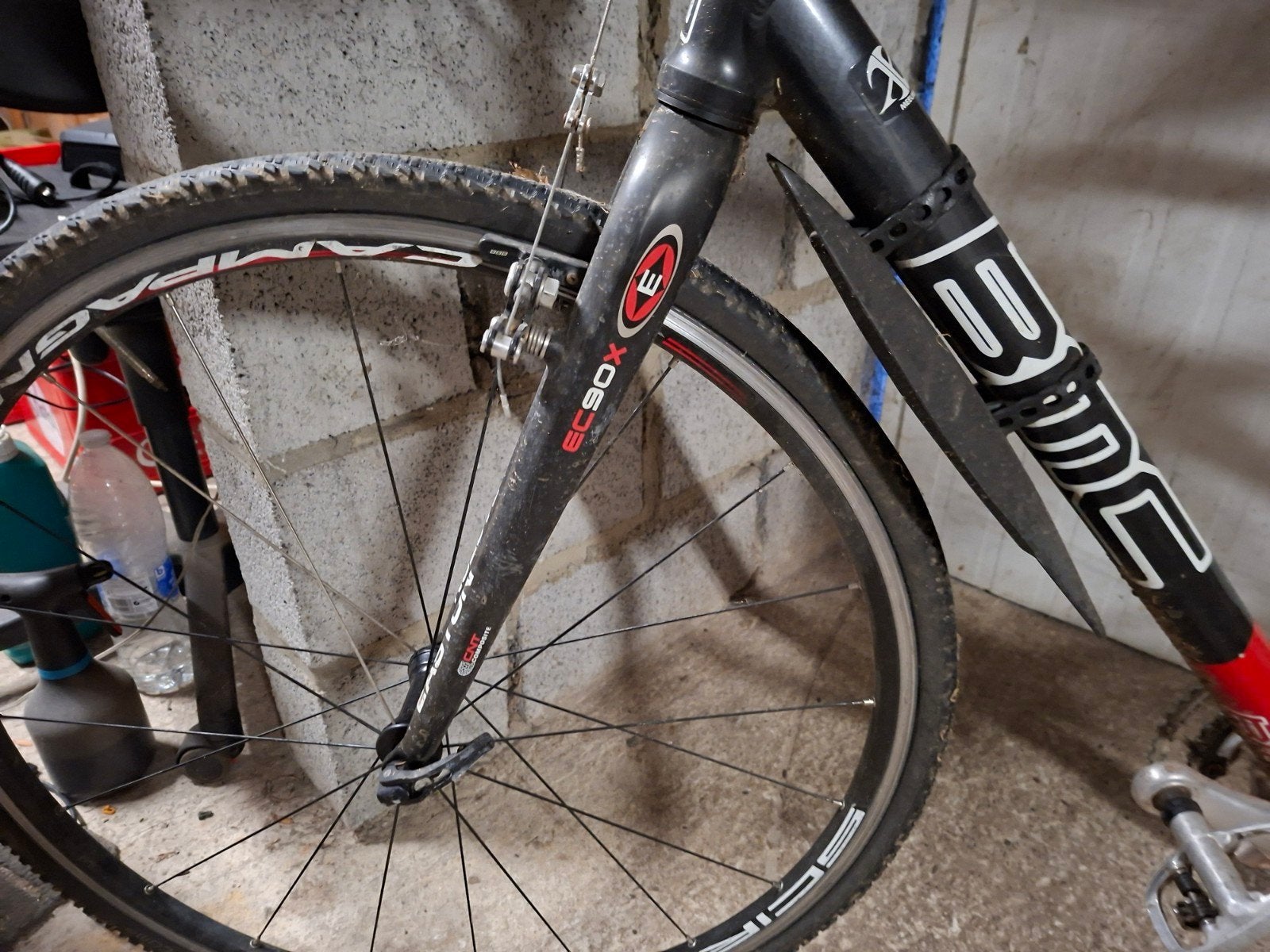 2 koersfietsen, Ophalen