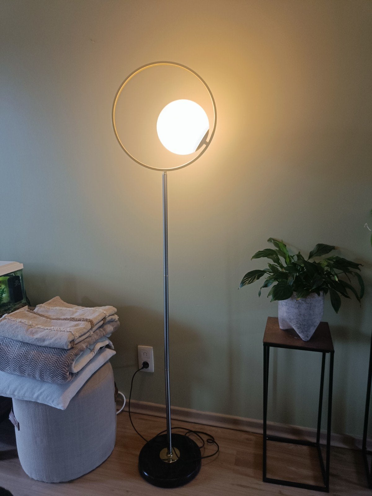 Staanlamp, Huis en Inrichting, Lampen | Vloerlampen, Ophalen