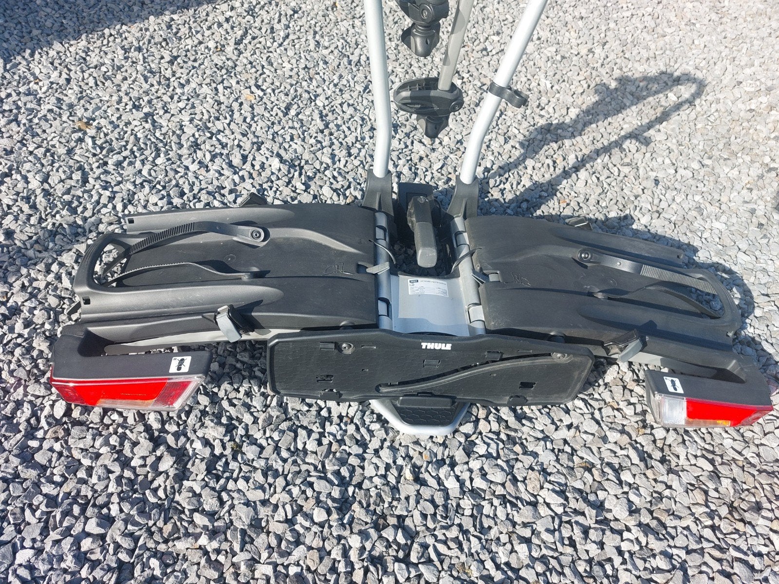 Thule fietsrek xr2 Easyfold, Ophalen, Zo goed als nieuw, 2 fietsen, Trekhaakdrager